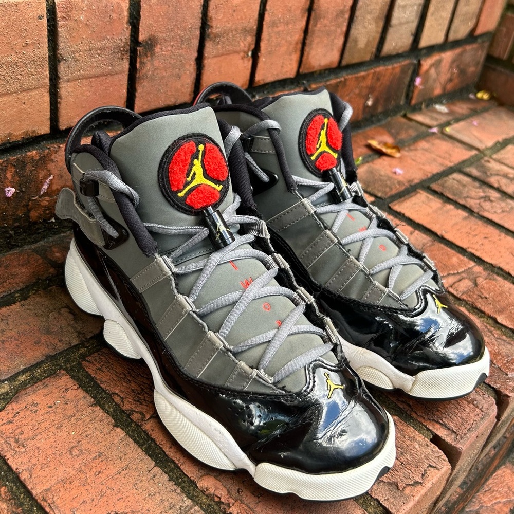 Jordan Athletic Shoes - Black, Gray, Red